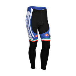 Kolesarske dolge hlače brez naramnic - CARVELO 2013 WINTER - modra/črna