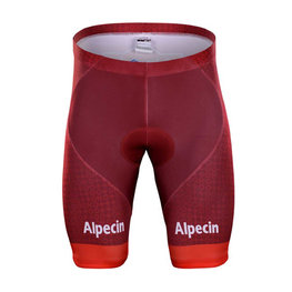 Kolesarske kratke hlače brez naramnic - KATUSHA 2018 - bordo/rdeča