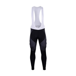 BONAVELO Kolesarske dolge hlače z naramnicami - CCC 2019 WINTER - črna