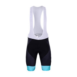 BONAVELO Kolesarske kratke hlače z naramnicami - BORA 2019 - črna