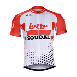 BONAVELO Kolesarski dres s kratkimi rokavi - LOTTO SOUDAL 2019 - bela