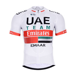 BONAVELO Kolesarski dres s kratkimi rokavi - UAE 2019 - bela