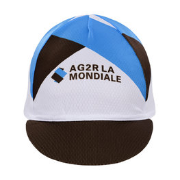 Kolesarska kapa - AG2R 2020 - bela/rjava/modra