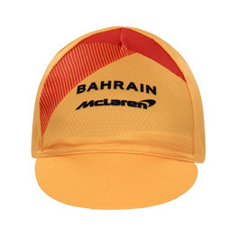 BONAVELO Kolesarska kapa - BAHRAIN MCLAREN 2020 - rumena/rdeča