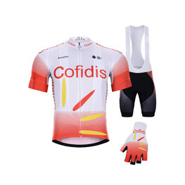 BONAVELO Kolesarski mega set - COFIDIS 2020 - bela/rdeča
