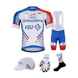 BONAVELO Kolesarski mega set - GROUPAMA FDJ 2020 - bela/rdeča/modra