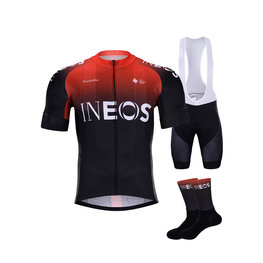 BONAVELO Kolesarski mega set - INEOS 2020 - rdeča/črna