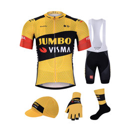 BONAVELO Kolesarski mega set - JUMBO-VISMA 2020 - črna/rumena