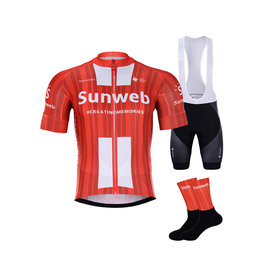 BONAVELO Kolesarski mega set - SUNWEB  2020 - črna/rdeča
