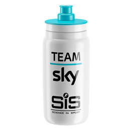 Kolesarska steklenica za vodo - TEAM SKY 2018 550 ml - bela/svetlo modra