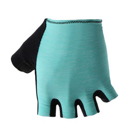 SANTINI Kolesarske rokavice s kratkimi prsti - CLASSE - svetlo modra