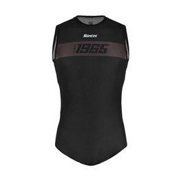 SANTINI Kolesarska  majica s kratkimi rokavi - 1965 - črna