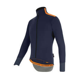 SANTINI Kolesarska  podaljšana jakna - VEGA XTREME - modra