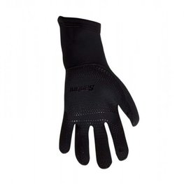 SANTINI Kolesarske  rokavice z dolgimi prsti - NEO BLAST NEOPRENE - črna
