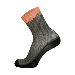 SANTINI Kolesarske klasične nogavice - SLEEK99 - zelena/črna