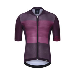 SANTINI Kolesarski dres s kratkimi rokavi - TONO 2.0  - bordo