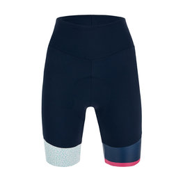 SANTINI Kolesarske kratke hlače brez naramnic - GIADA HIP LADY - modra