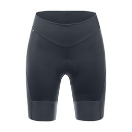 SANTINI Kolesarske kratke hlače brez naramnic - PRO ALBA LADY - siva