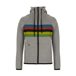 SANTINI pulover - UCI RAINBOW - siva