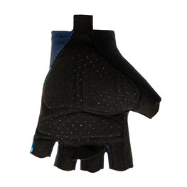 SANTINI Kolesarske rokavice s kratkimi prsti - TREK 2020 LADY - modra/črna