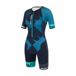 SANTINI Kolearski overal - X IRONMAN CUPIO LADY - modra