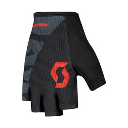 SCOTT Kolesarske rokavice s kratkimi prsti - ASPECT SPORT GEL SF - siva/rdeča