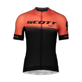 SCOTT Kolesarski dres s kratkimi rokavi - RC PRO 2019 - oranžna/črna