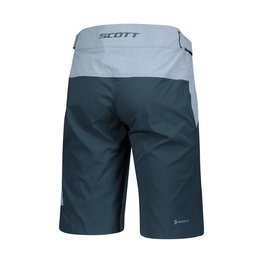 SCOTT Kolesarske kratke hlače brez naramnic - TRAIL FLOW - modra