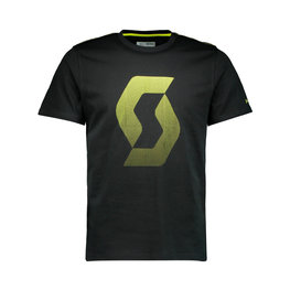 SCOTT Kolesarska  majica s kratkimi rokavi - ICON FACTORY TEAM - rumena/črna