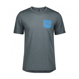 SCOTT Kolesarska  majica s kratkimi rokavi - TRAIL FLOW DRI - modra