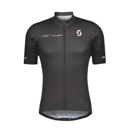 SCOTT Kolesarski dres s kratkimi rokavi - RC TEAM 10 - siva/bež