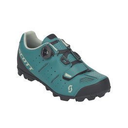 SCOTT Kolesarski čevlji - MTB ELITE BOA LADY - črna/zelena