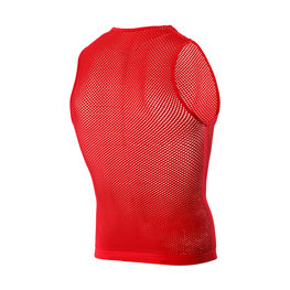 SIX2 Kolesarska majica brez rokavov - SMR2 - rdeča