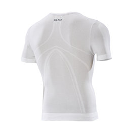 SIX2 Kolesarska  majica s kratkimi rokavi - TS1L SUPERLIGHT - bela