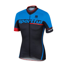 SPORTFUL Kolesarski dres s kratkimi rokavi - SC TEAM - modra/črna