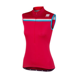 SPORTFUL Kolesarski dres brez rokavov - ALLURE LADY - rožnata