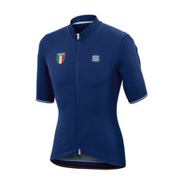 SPORTFUL Kolesarski dres s kratkimi rokavi - ITALIA CL - modra
