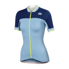 SPORTFUL Kolesarski dres brez rokavov - GRACE LADY - svetlo modra/modra
