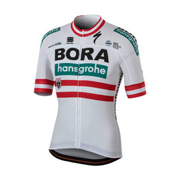 Kolesarski dres s kratkimi rokavi - BORA HANSGROHE 2018