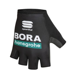 SPORTFUL Kolesarske rokavice s kratkimi prsti - BORA HANSGROHE 2020 - črna