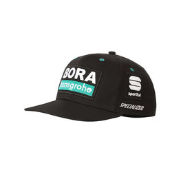 SPORTFUL Kolesarska kapa - BORA HANSGROHE 2020 - črna
