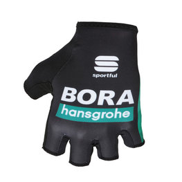 SPORTFUL Kolesarske rokavice s kratkimi prsti - BORA HANSGROHE 2019 - črna