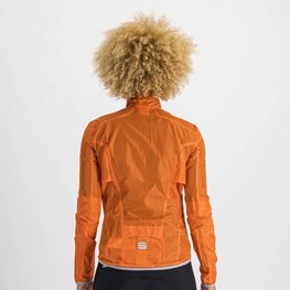 SPORTFUL Kolesarska  vetru odporna jakna - HOT PACK EASYLIGHT W - oranžna