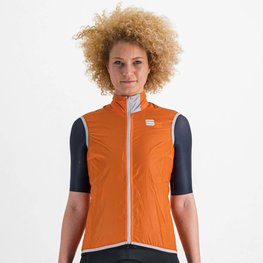 SPORTFUL Kolesarski brezrokavnik - HOT PACK EASYLIGHT W - oranžna