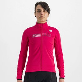 SPORTFUL Kolesarska  podaljšana jakna - TEMPO W LADY - rožnata