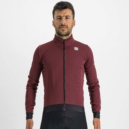 SPORTFUL Kolesarska  vetru odporna jakna - FIANDRE PRO MEDIUM - rdeča/črna