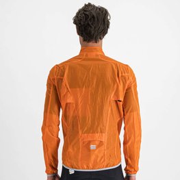 SPORTFUL Kolesarska  vetru odporna jakna - HOT PACK EASYLIGHT - oranžna