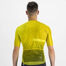 SPORTFUL Kolesarski dres s kratkimi rokavi - BOMBER - rumena