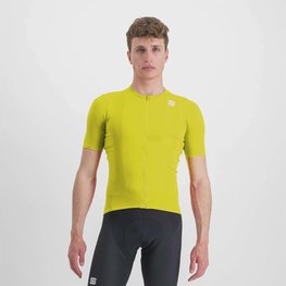 SPORTFUL Kolesarski dres s kratkimi rokavi - MATCHY - rumena