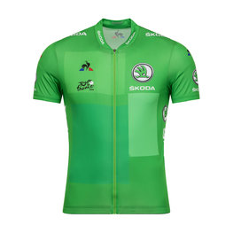 Kolesarski dres s kratkimi rokavi - TOUR DE FRANCE 2019 - zelena